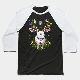 Jackalope Rabbit Baseball T-Shirt